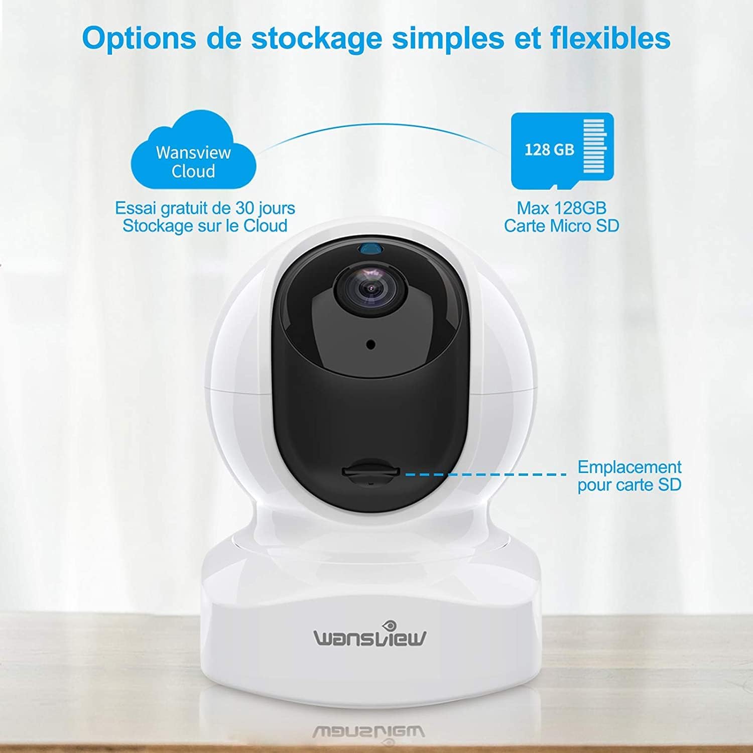 Caméra de Sécurité WiFi HD