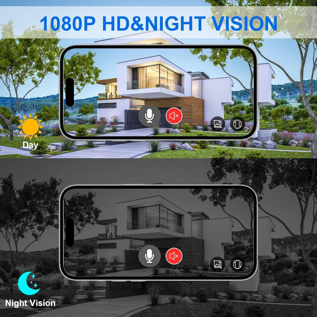 Sonnette Vidéo WiFi HD Sans Fil